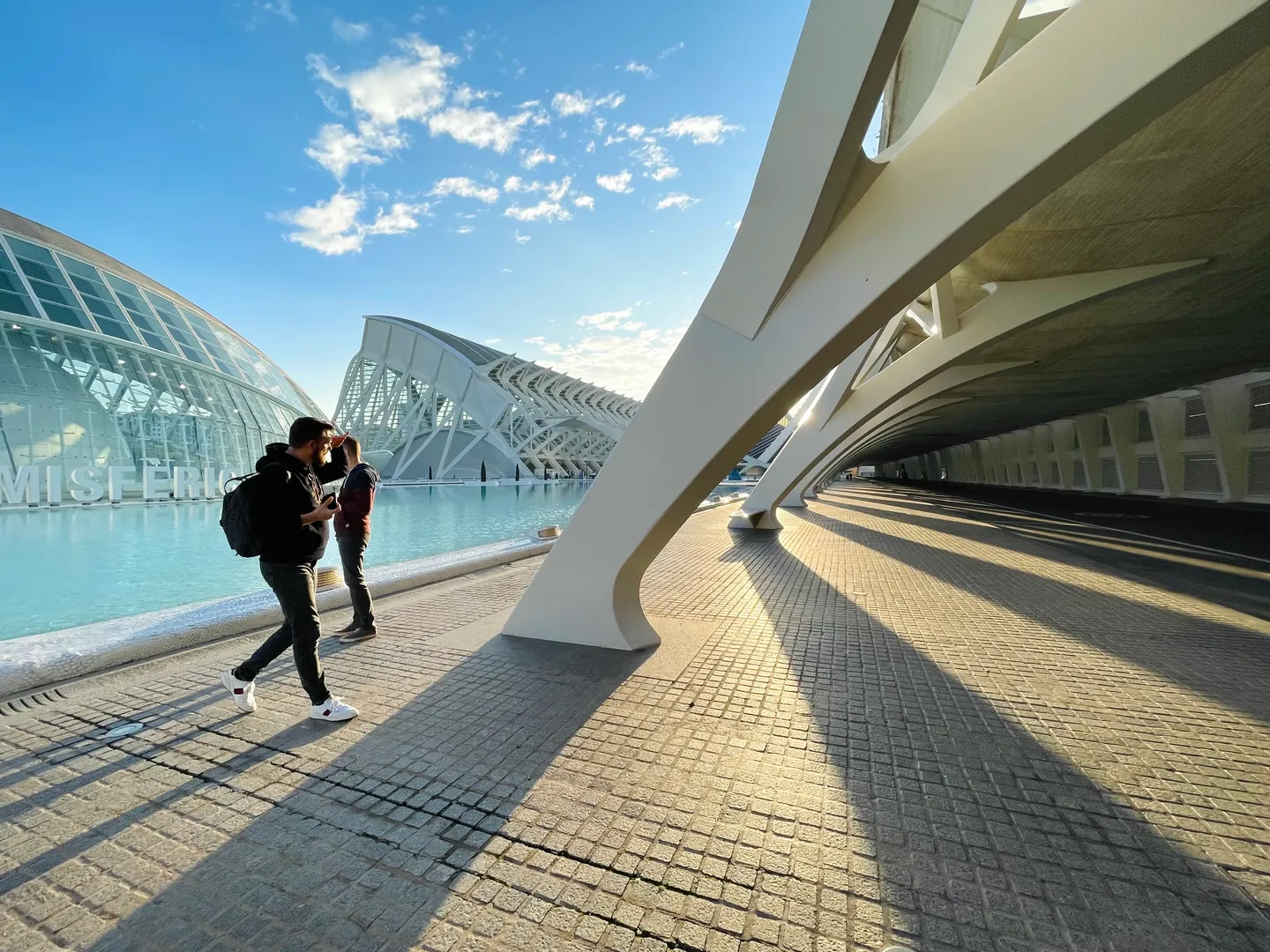 Entspanntes Stadtleben Valencia